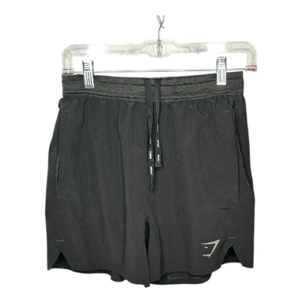 Gymshark Men’s Black Training Shorts with Drawstring Size Small